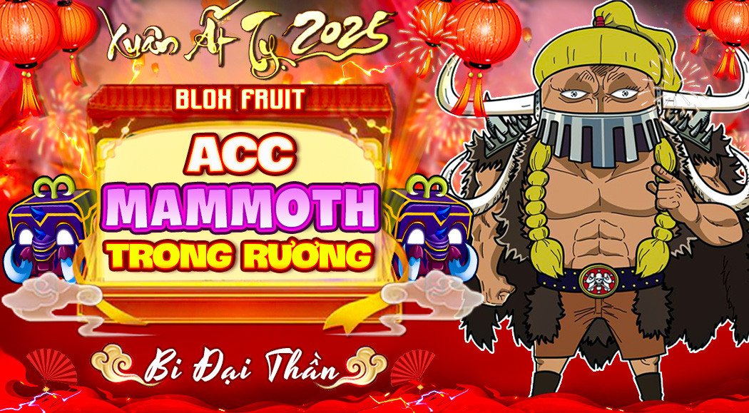 Thông tin tài khoản Blox Fruits: Mammoth-10751