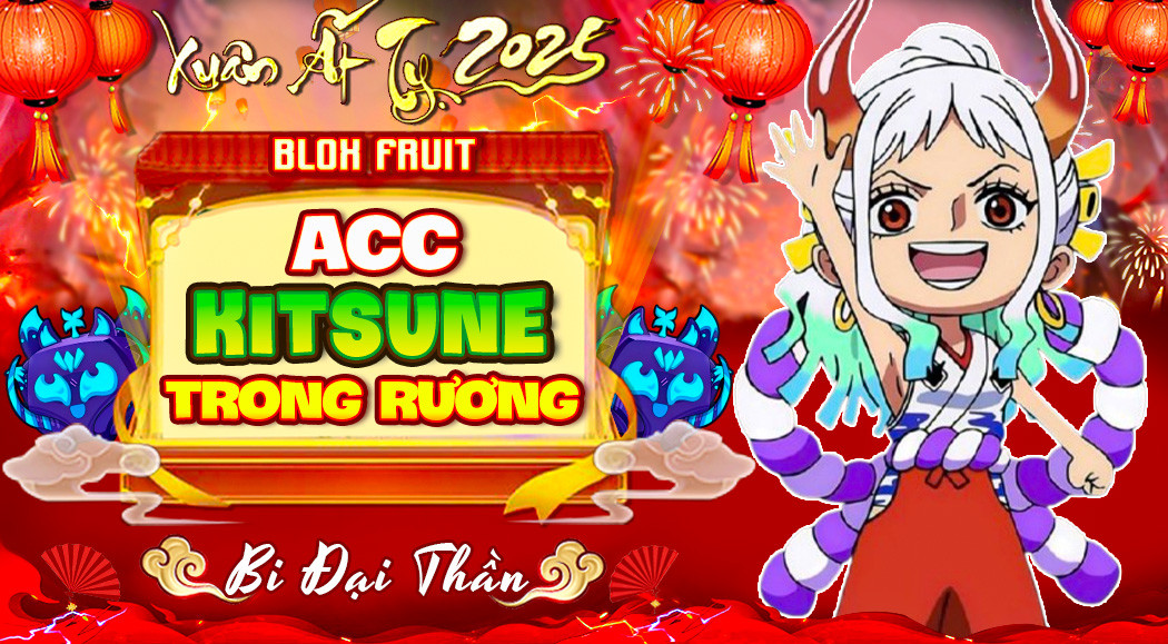 Thông tin tài khoản Blox Fruits: Kitsune-15012