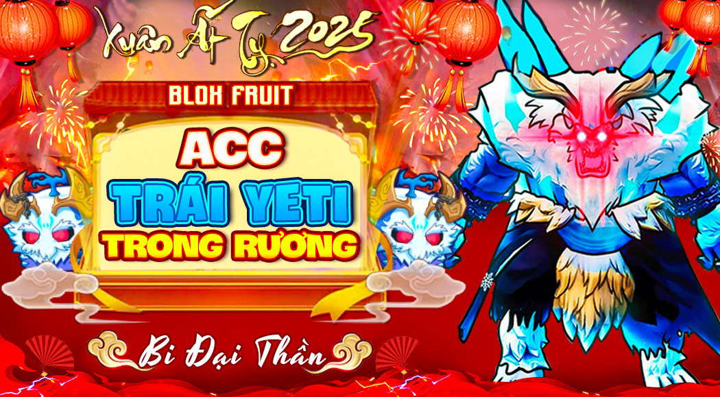 Thông tin tài khoản Blox Fruits: yeti-23696