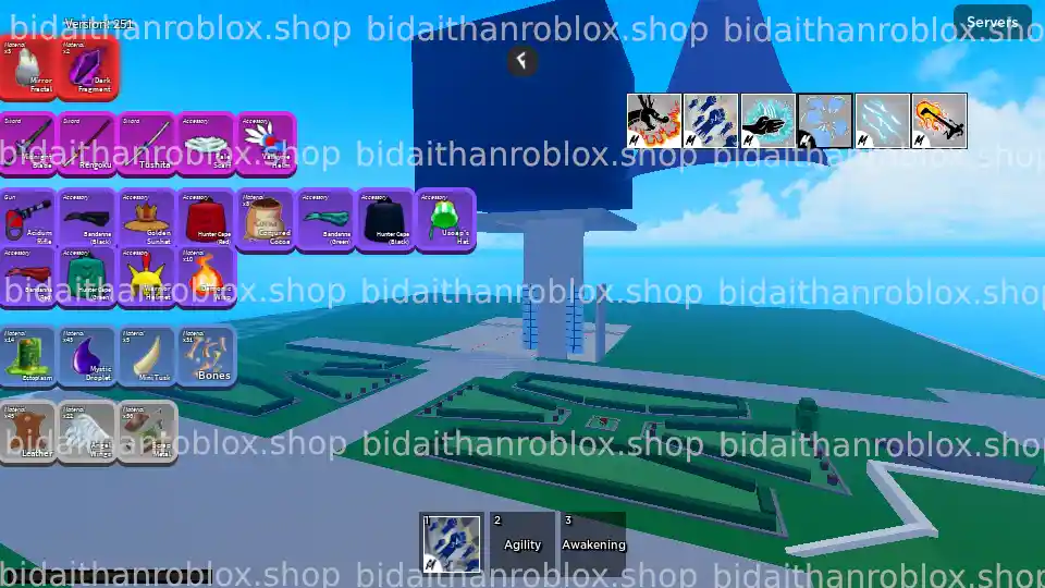 Thông tin tài khoản Blox Fruits: RandomGear-344