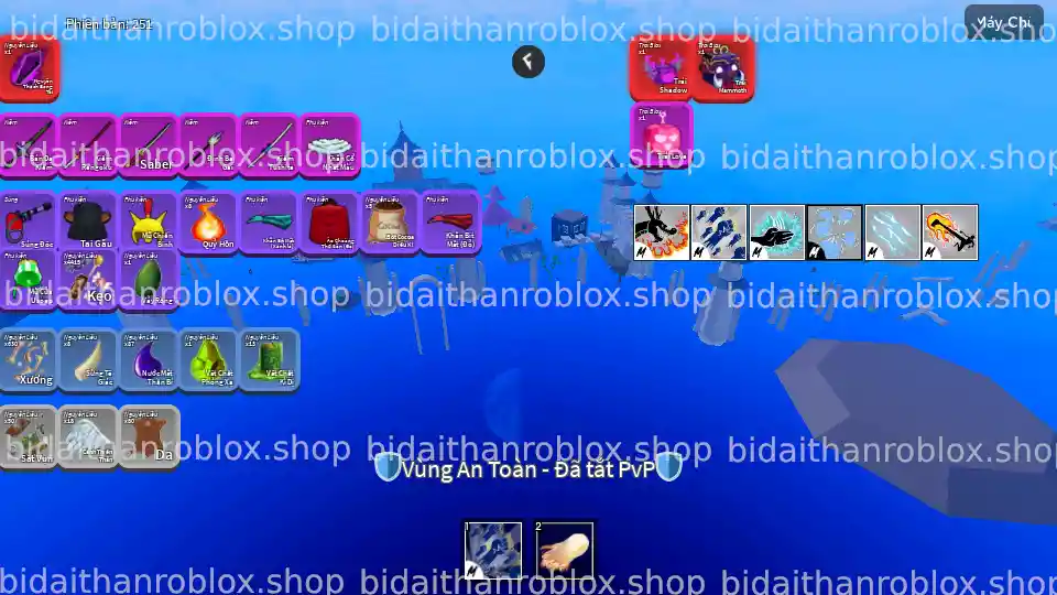 Thông tin tài khoản Blox Fruits: Mammoth-305