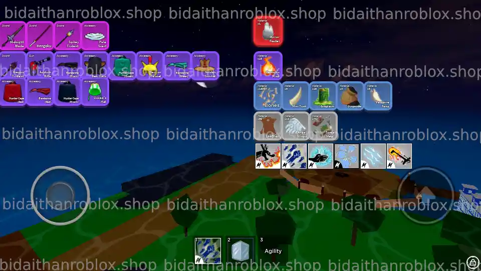 Thông tin tài khoản Blox Fruits: God-Human-1449