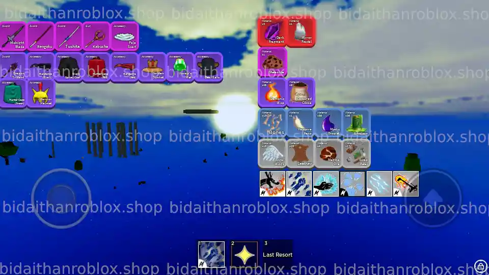 Thông tin tài khoản Blox Fruits: God-Human-1450