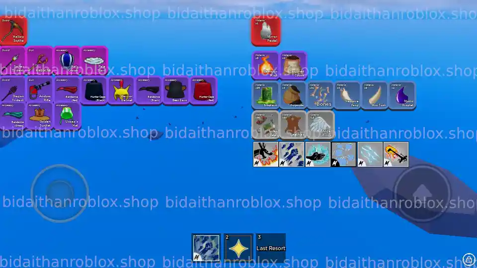 Thông tin tài khoản Blox Fruits: God-Human-1438