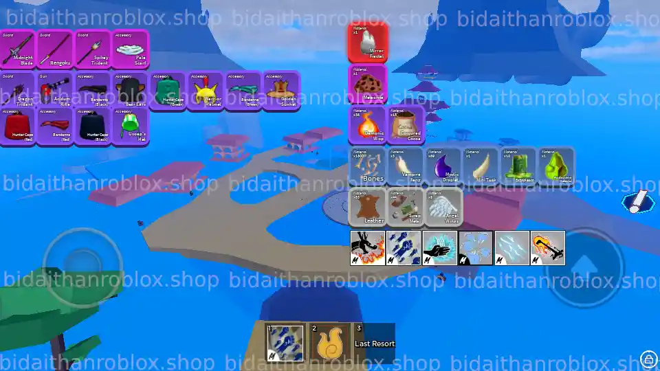 Thông tin tài khoản Blox Fruits: God-Human-1460
