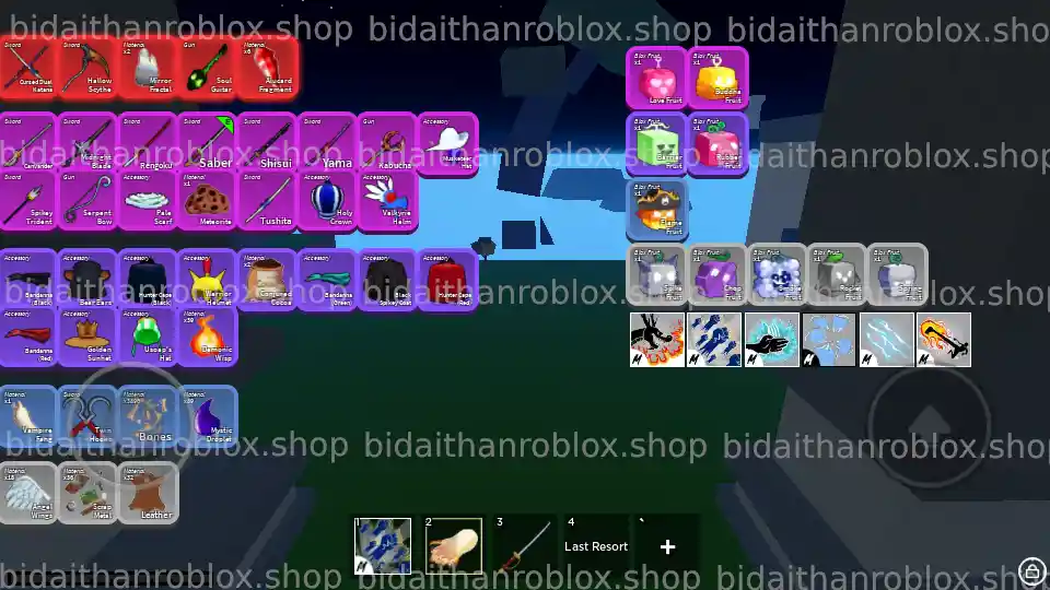 Thông tin tài khoản Blox Fruits: RandomGear-MochiV2-1569