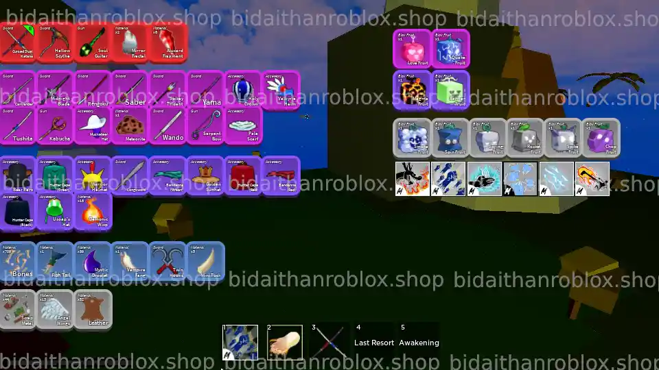 Thông tin tài khoản Blox Fruits: RandomGear-MochiV2-1570