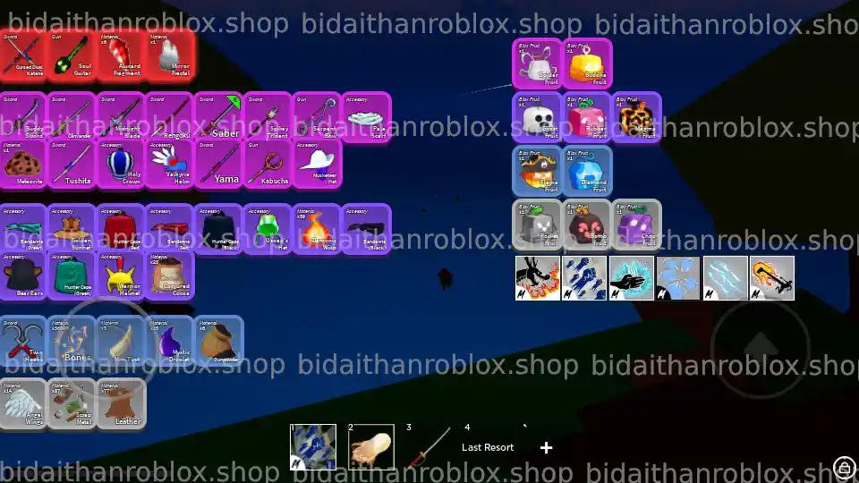 Thông tin tài khoản Blox Fruits: RandomGear-MochiV2-1571