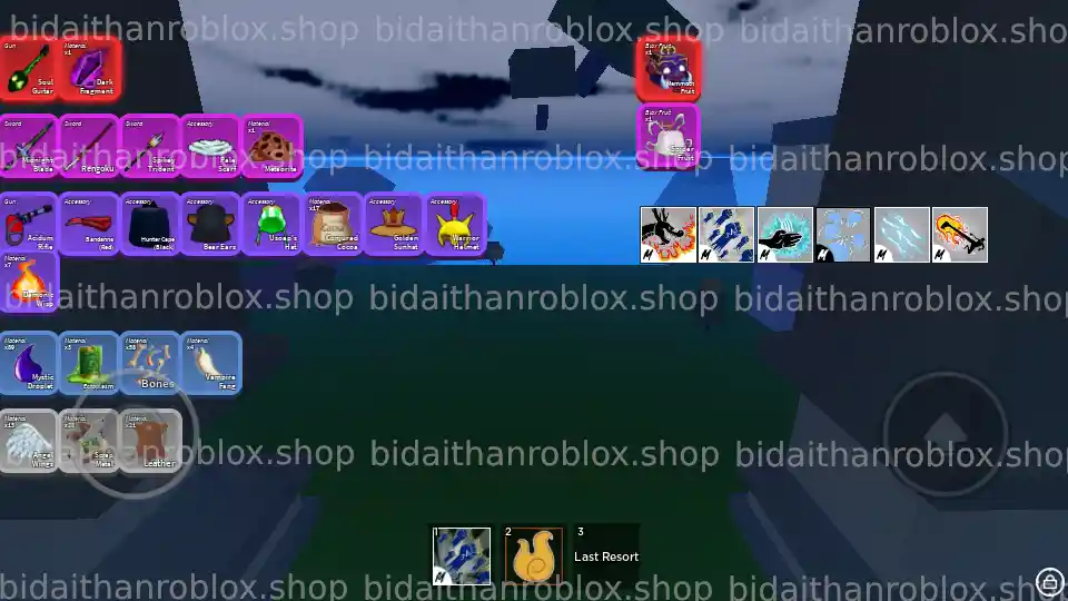 Thông tin tài khoản Blox Fruits: SoulGuitar-2317