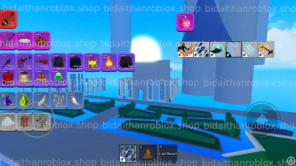 Thông tin tài khoản Blox Fruits: SoulGuitar-3378