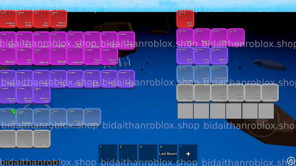 Thông tin tài khoản Blox Fruits: RandomGear-MochiV2-3910