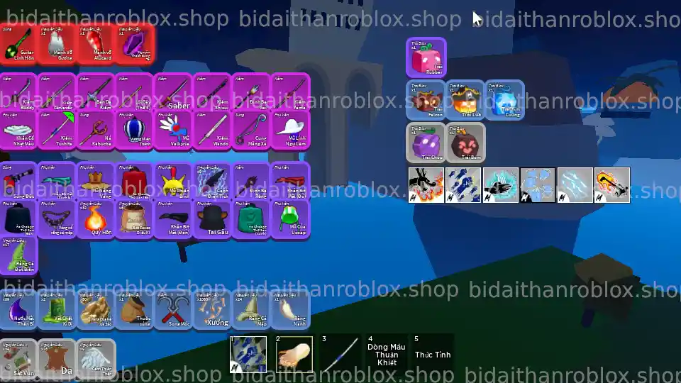 Thông tin tài khoản Blox Fruits: RandomGear-MochiV2-4259