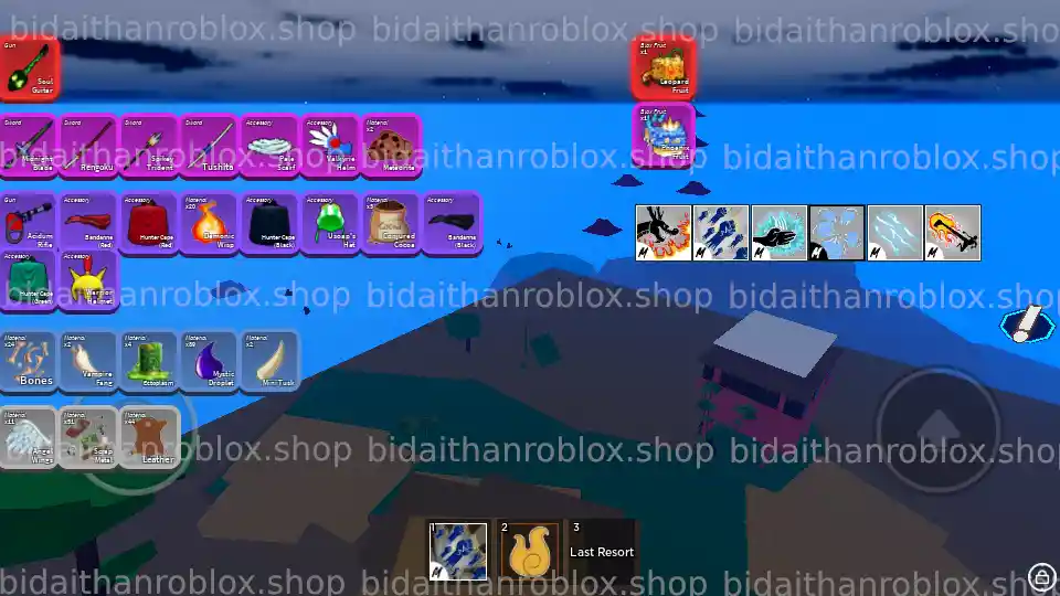 Thông tin tài khoản Blox Fruits: SoulGuitar-4838