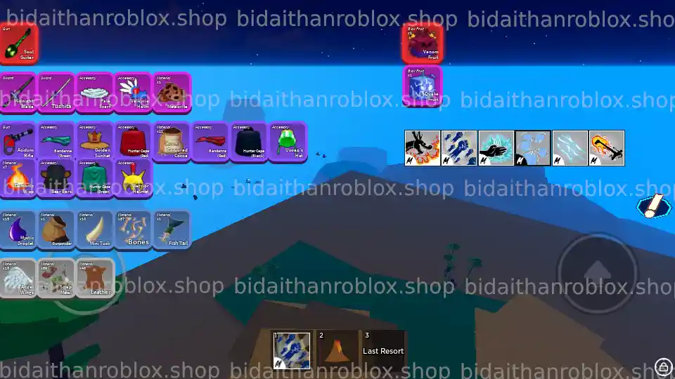 Thông tin tài khoản Blox Fruits: SoulGuitar-4843