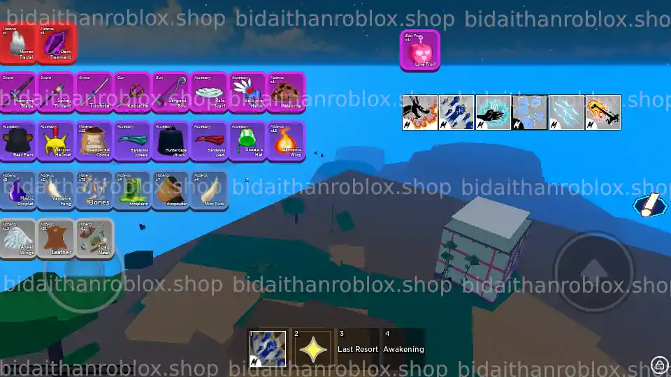 Thông tin tài khoản Blox Fruits: RandomGear-4847