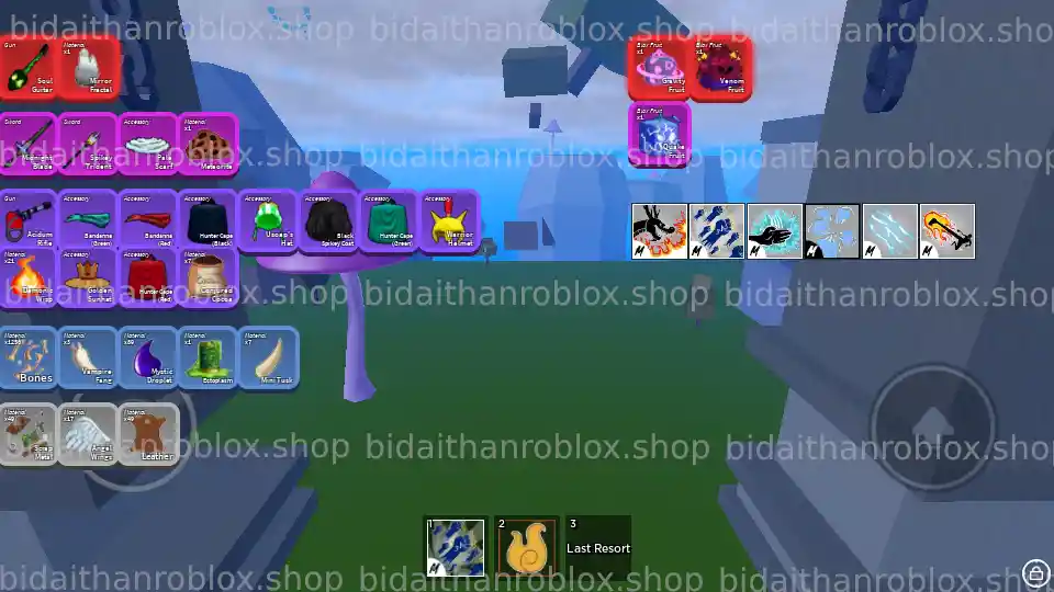 Thông tin tài khoản Blox Fruits: SoulGuitar-5162