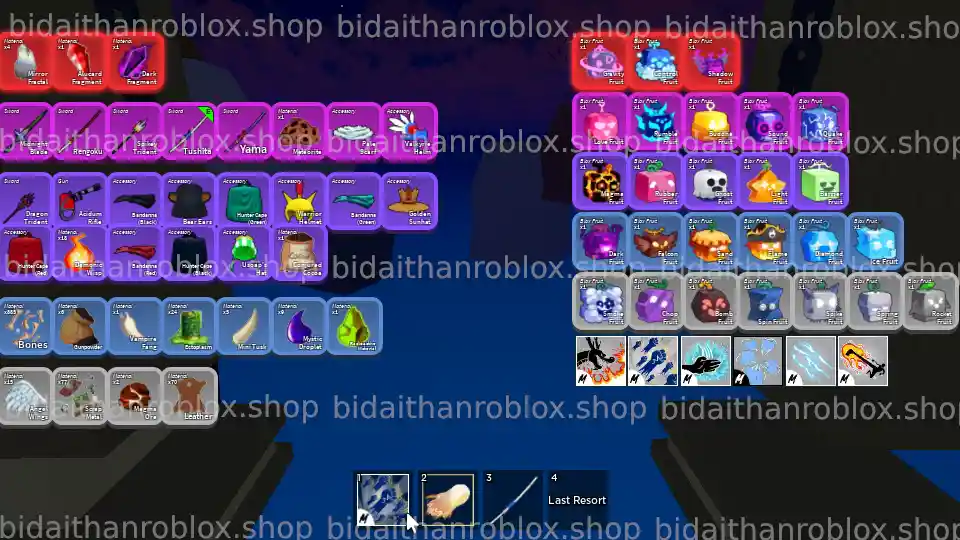 Thông tin tài khoản Blox Fruits: God-MochiV2-5469