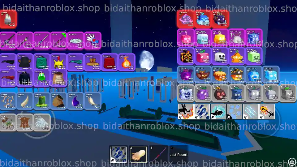 Thông tin tài khoản Blox Fruits: God-MochiV2-5477