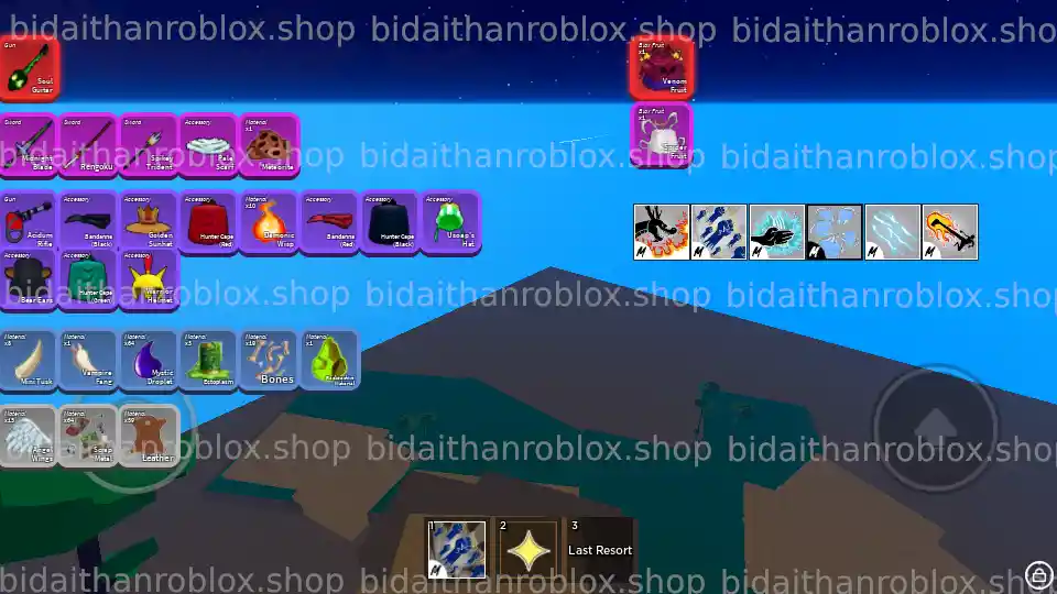 Thông tin tài khoản Blox Fruits: SoulGuitar-5586