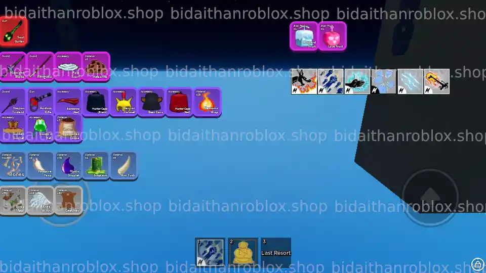 Thông tin tài khoản Blox Fruits: SoulGuitar-5876