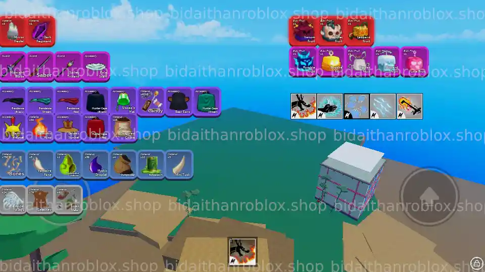 Thông tin tài khoản Blox Fruits: T-rex-5943