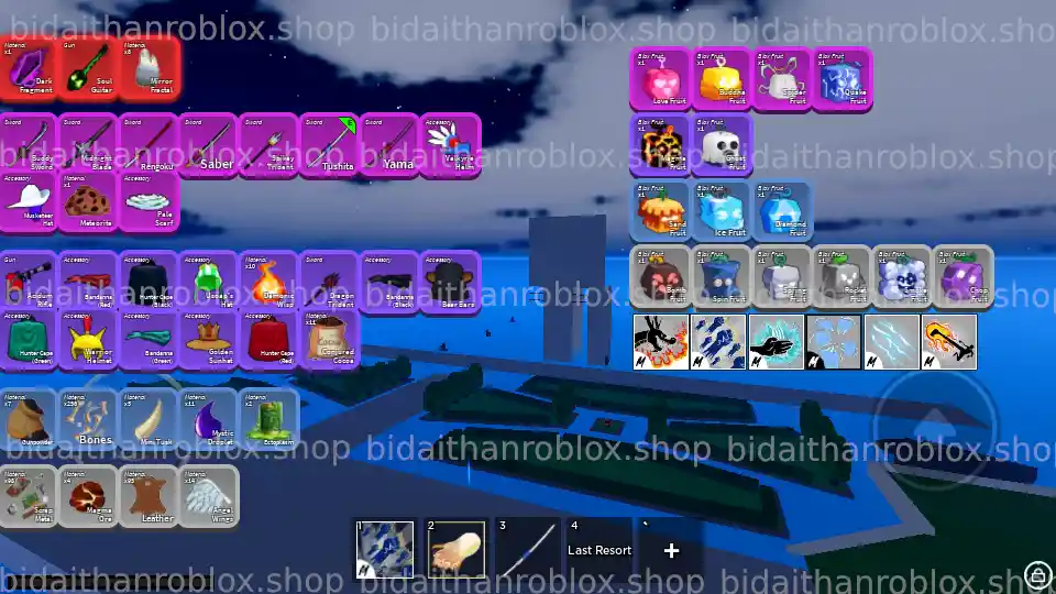 Thông tin tài khoản Blox Fruits: RandomGear-MochiV2-6598