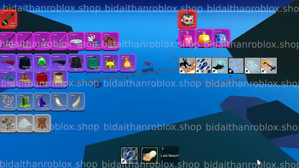 Thông tin tài khoản Blox Fruits: SoulGuitar-6700