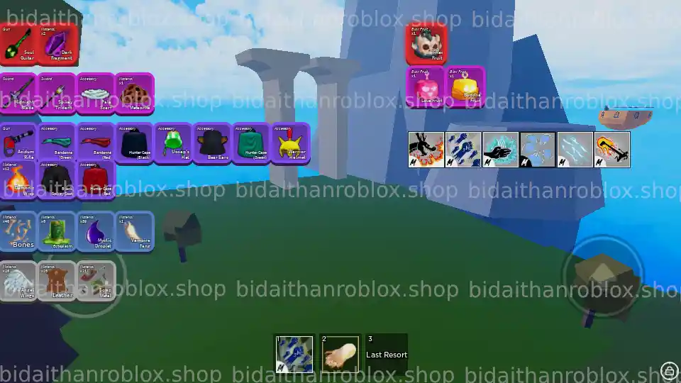 Thông tin tài khoản Blox Fruits: SoulGuitar-7119