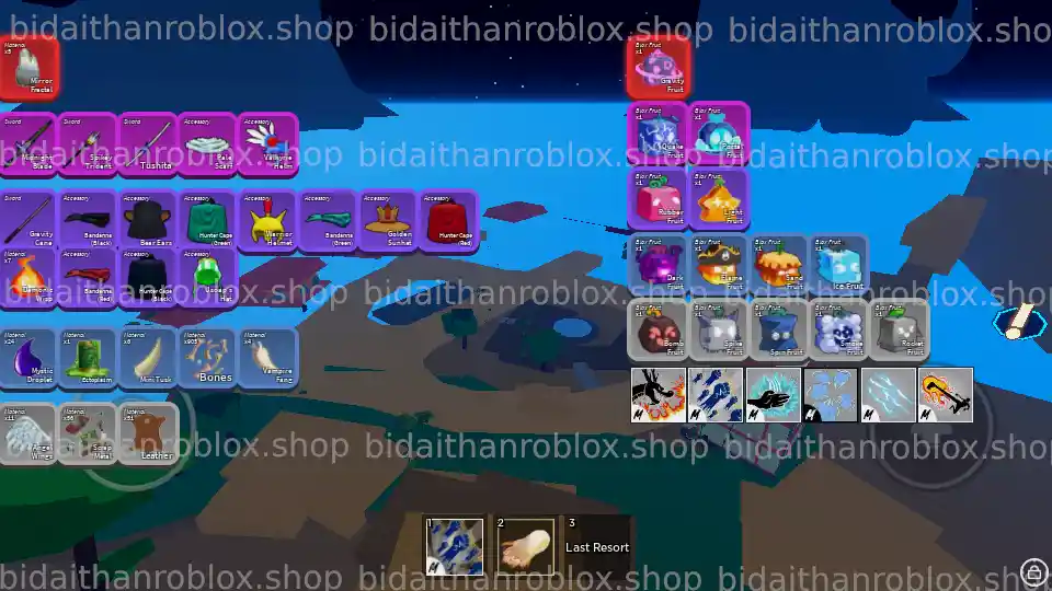 Thông tin tài khoản Blox Fruits: God-MochiV2-7261