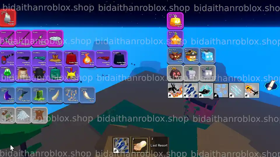Thông tin tài khoản Blox Fruits: God-MochiV2-8031