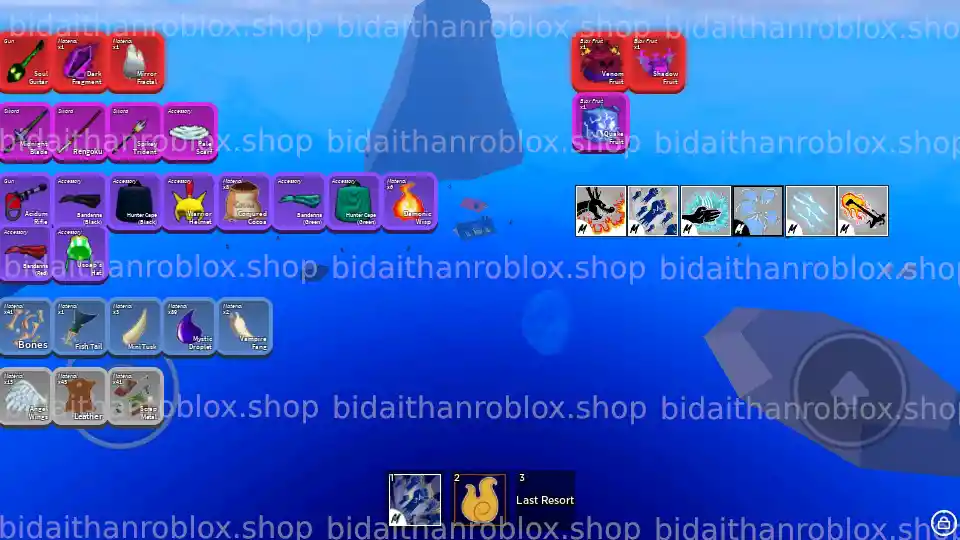 Thông tin tài khoản Blox Fruits: SoulGuitar-8038