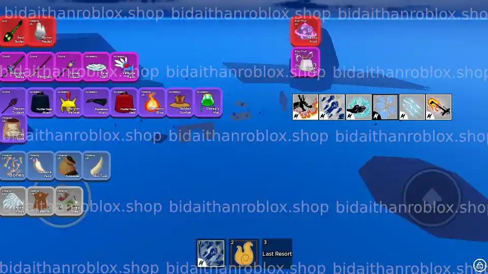 Thông tin tài khoản Blox Fruits: SoulGuitar-8046