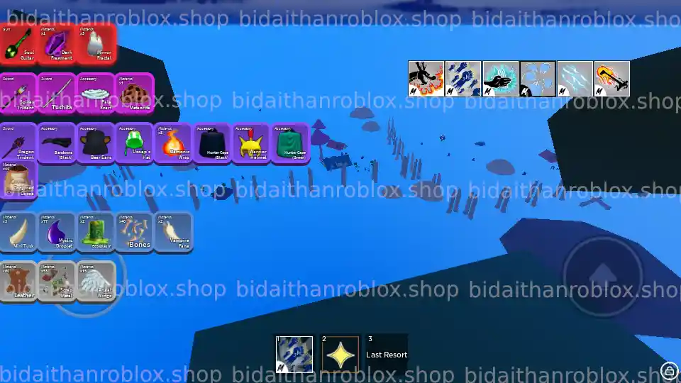 Thông tin tài khoản Blox Fruits: SoulGuitar-8047