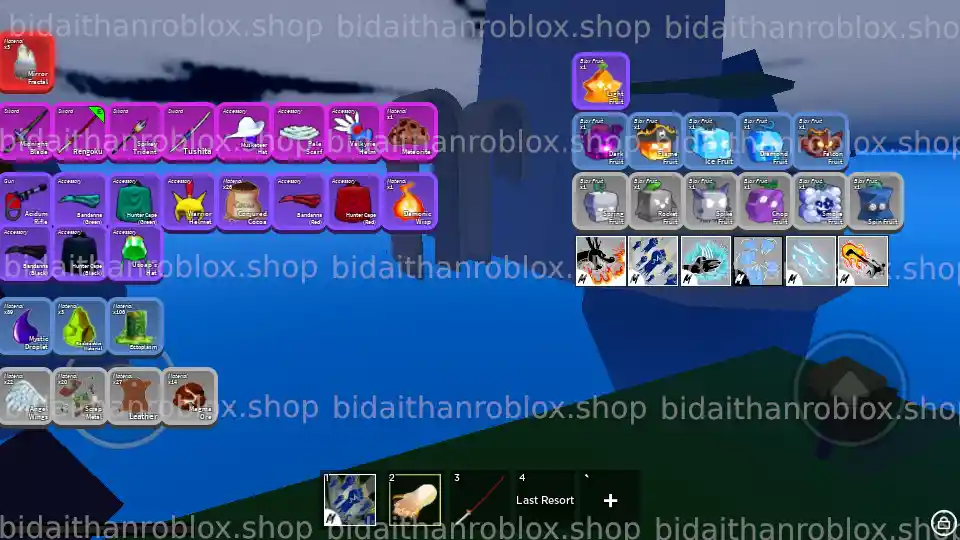 Thông tin tài khoản Blox Fruits: RandomGear-MochiV2-8333