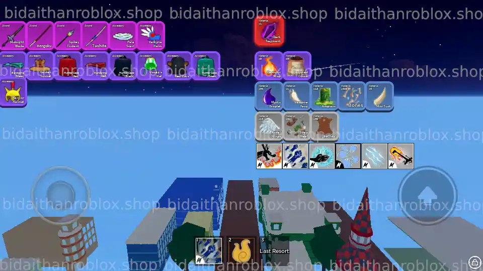 Thông tin tài khoản Blox Fruits: God-Human-9286