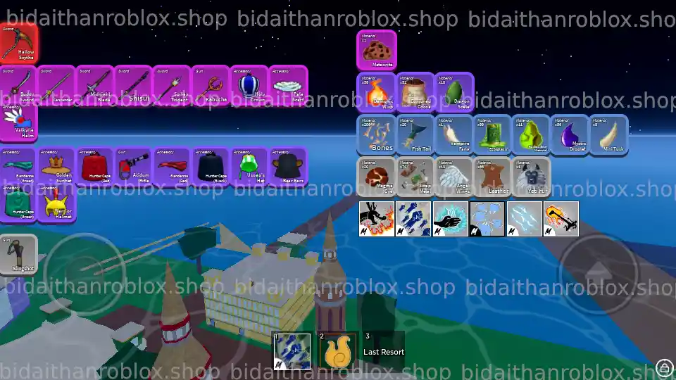 Thông tin tài khoản Blox Fruits: God-Human-9287