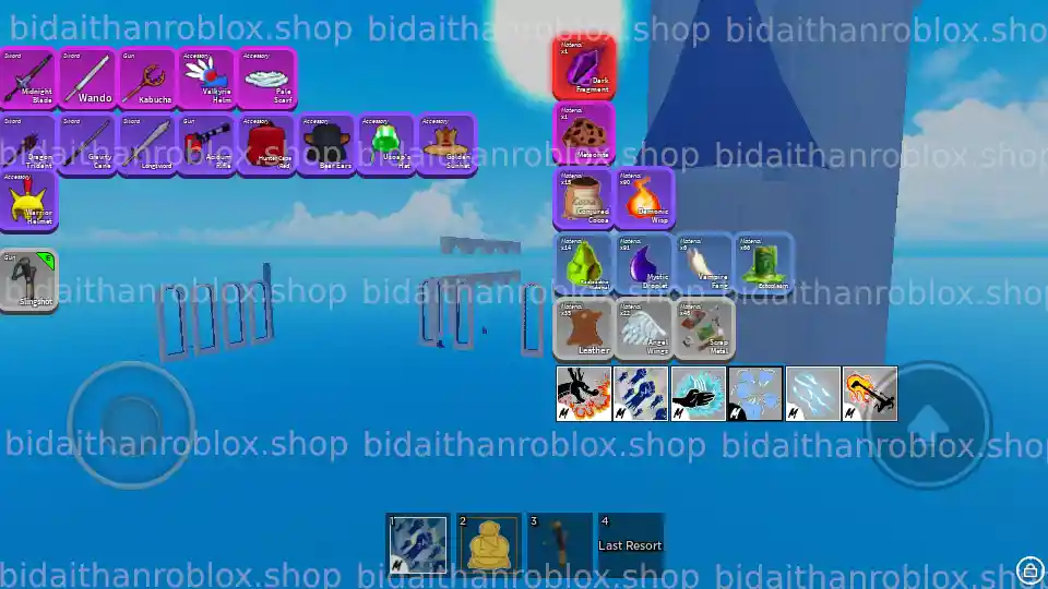 Thông tin tài khoản Blox Fruits: God-Human-9300
