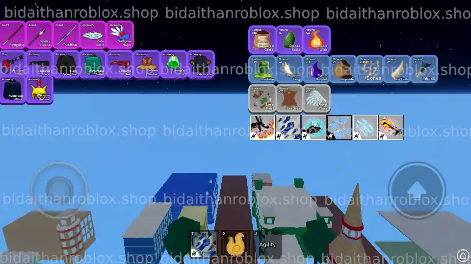 Thông tin tài khoản Blox Fruits: God-Human-9317