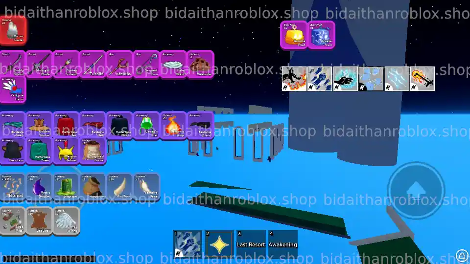 Thông tin tài khoản Blox Fruits: RandomGear-9349