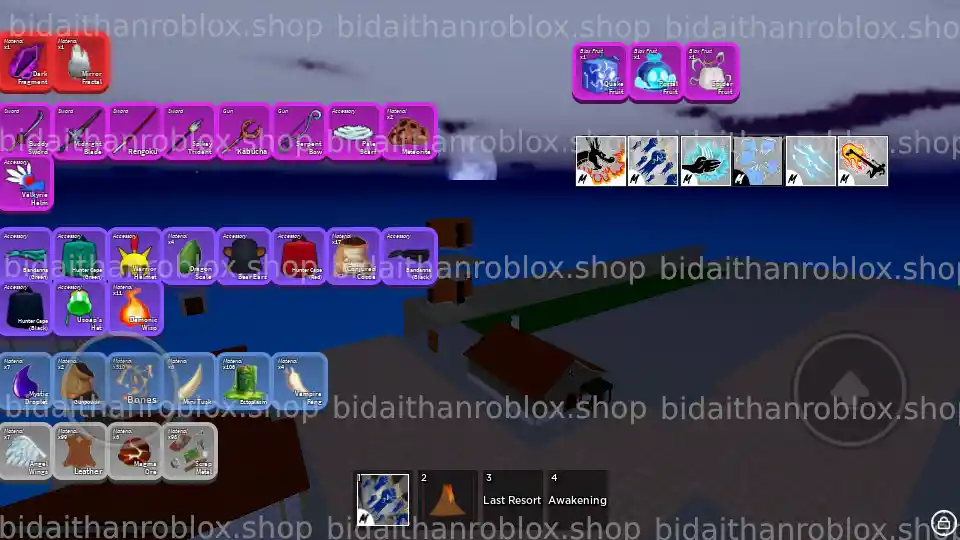 Thông tin tài khoản Blox Fruits: RandomGear-9350