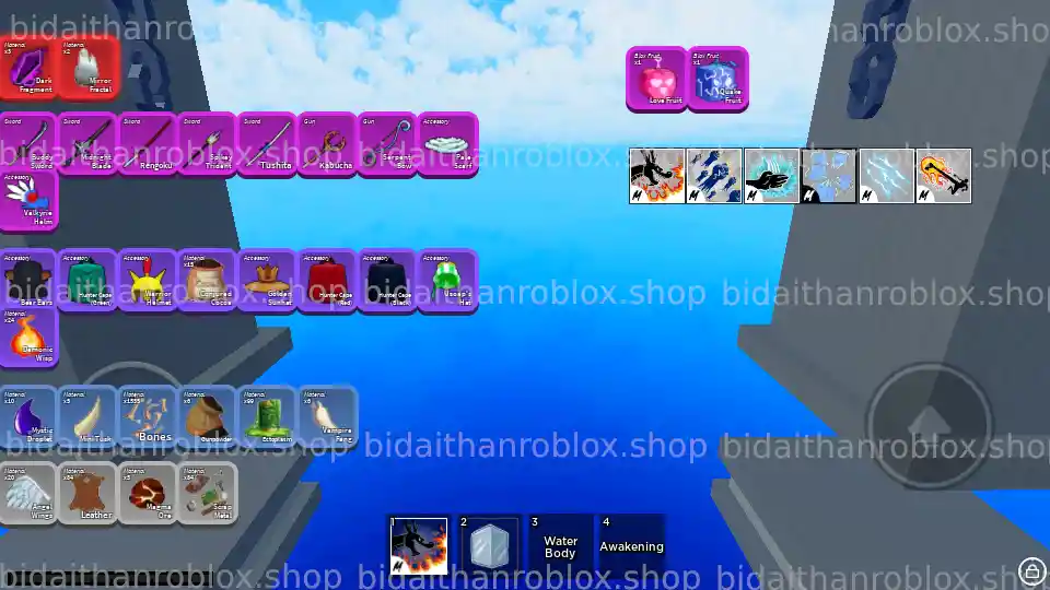 Thông tin tài khoản Blox Fruits: RandomGear-9351