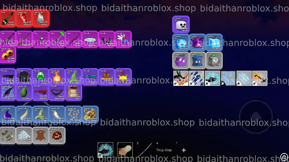 Thông tin tài khoản Blox Fruits: RandomGear-MochiV2-9355