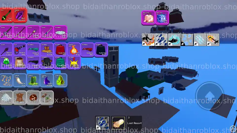Thông tin tài khoản Blox Fruits: SoulGuitar-9668