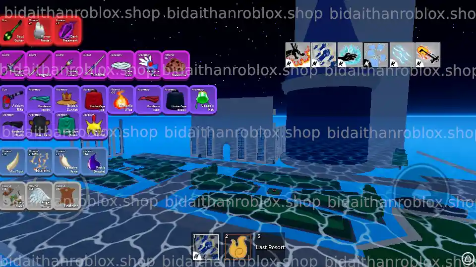 Thông tin tài khoản Blox Fruits: SoulGuitar-9673