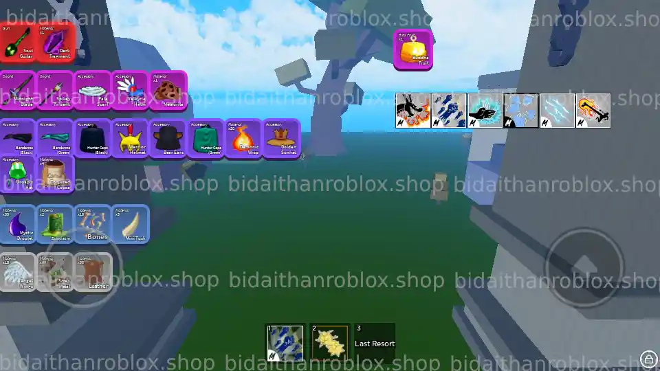 Thông tin tài khoản Blox Fruits: SoulGuitar-9884