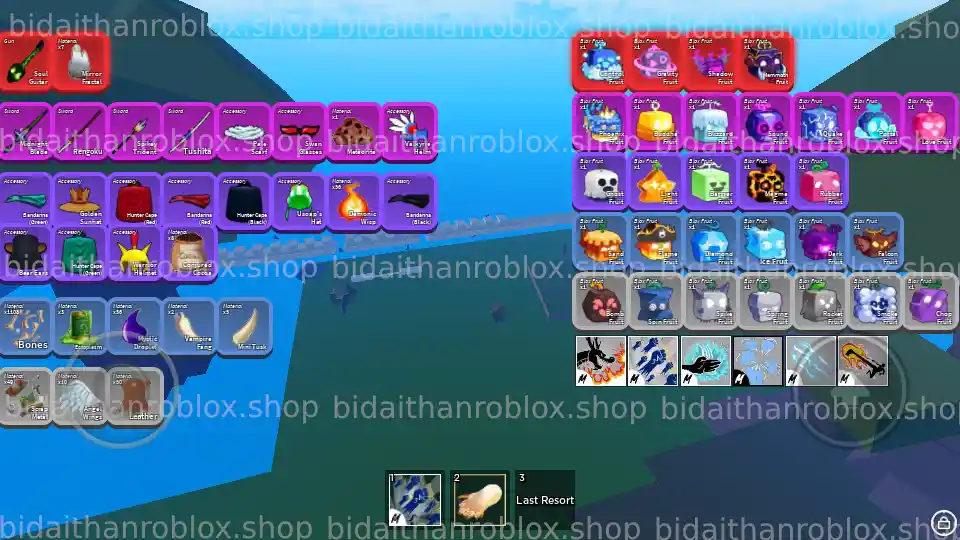Thông tin tài khoản Blox Fruits: God-MochiV2-10296