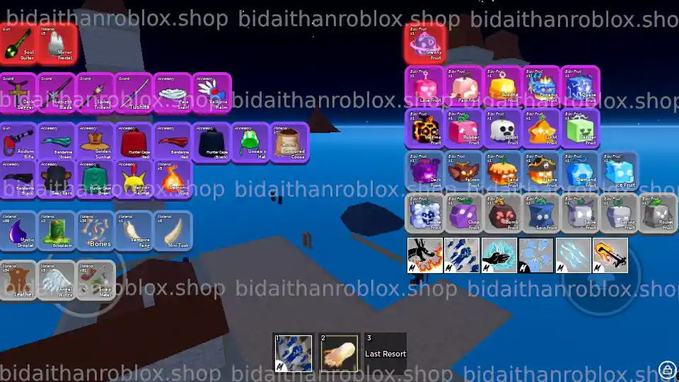 Thông tin tài khoản Blox Fruits: SoulGuitar-10311