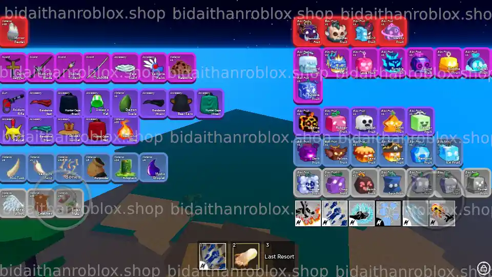 Thông tin tài khoản Blox Fruits: God-MochiV2-10529