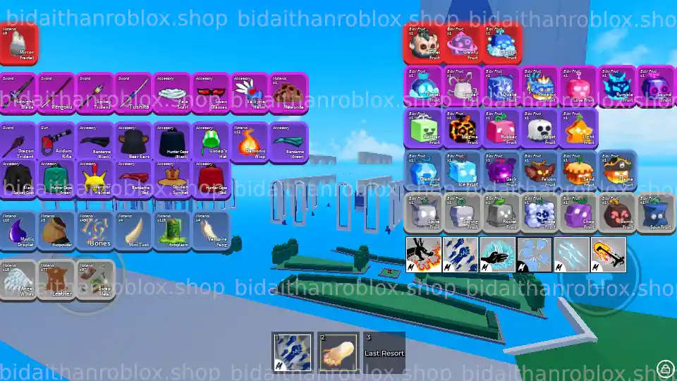 Thông tin tài khoản Blox Fruits: God-MochiV2-10854