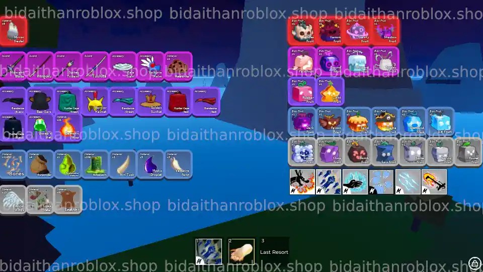 Thông tin tài khoản Blox Fruits: God-MochiV2-10861